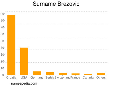 Familiennamen Brezovic