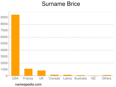 Familiennamen Brice