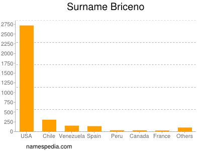 Familiennamen Briceno