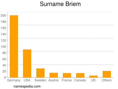 Familiennamen Briem