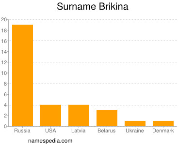 Familiennamen Brikina