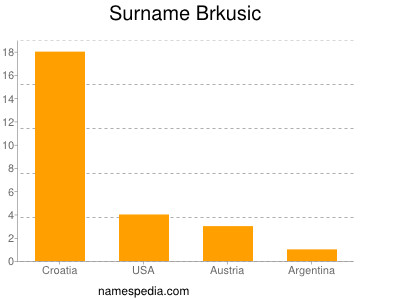 Familiennamen Brkusic