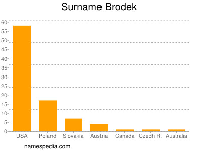 Familiennamen Brodek