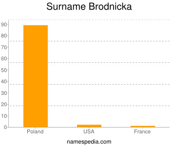 Familiennamen Brodnicka