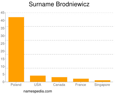 Familiennamen Brodniewicz