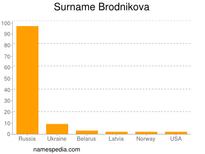 Familiennamen Brodnikova
