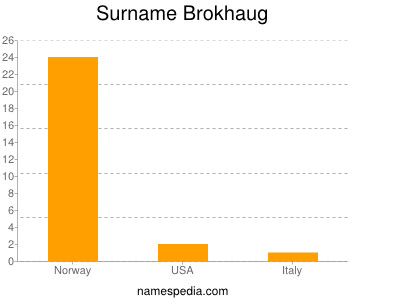 Familiennamen Brokhaug