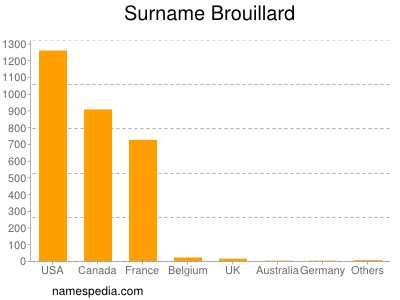Familiennamen Brouillard