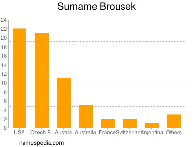 Surname Brousek