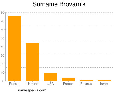 Familiennamen Brovarnik