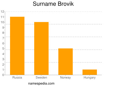 Familiennamen Brovik