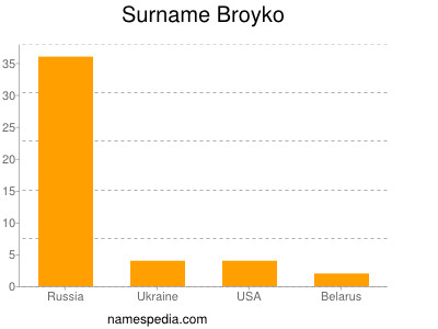 Familiennamen Broyko