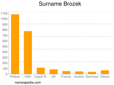Familiennamen Brozek