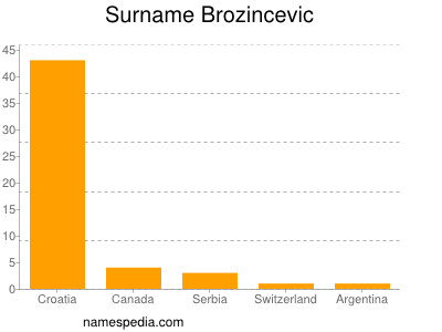 Familiennamen Brozincevic