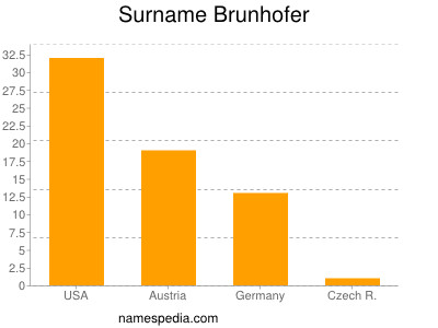 Familiennamen Brunhofer