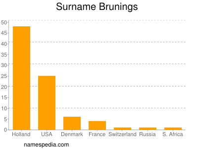 Surname Brunings