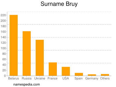 Familiennamen Bruy