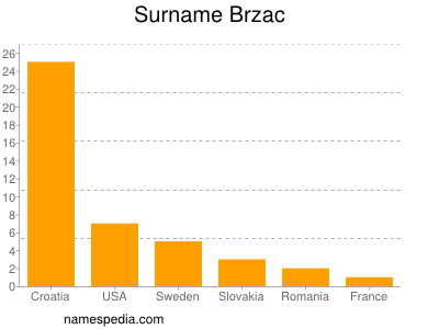Familiennamen Brzac