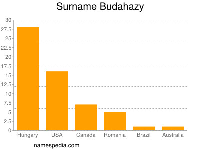 Familiennamen Budahazy