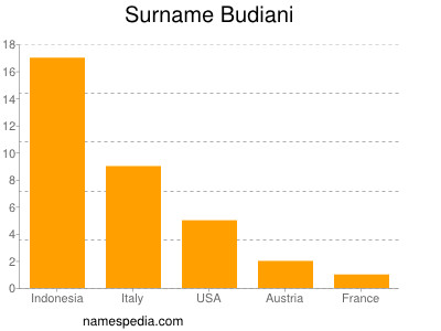 Familiennamen Budiani