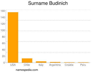 Familiennamen Budinich