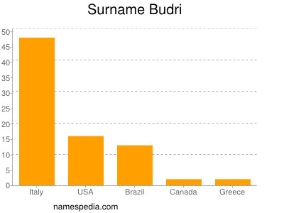 Familiennamen Budri