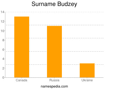 Familiennamen Budzey