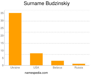 Familiennamen Budzinskiy