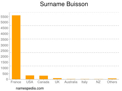 Surname Buisson
