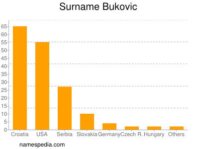 Familiennamen Bukovic