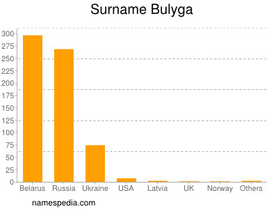 Familiennamen Bulyga