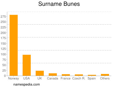 Familiennamen Bunes