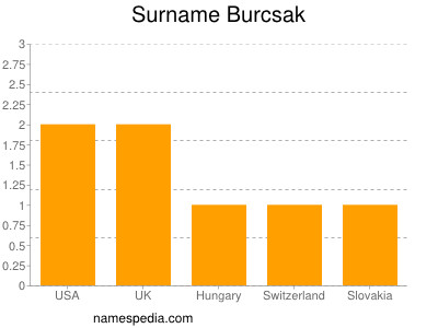 Familiennamen Burcsak