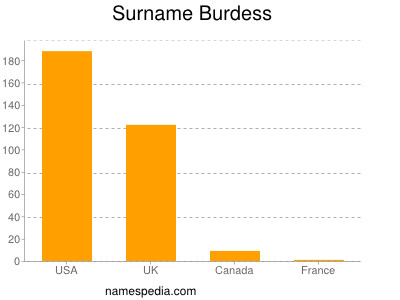 Familiennamen Burdess