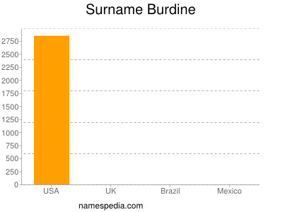 Familiennamen Burdine