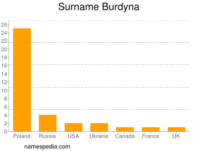 Familiennamen Burdyna