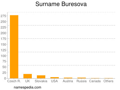 Familiennamen Buresova