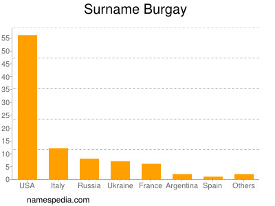 Familiennamen Burgay