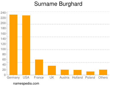 Familiennamen Burghard