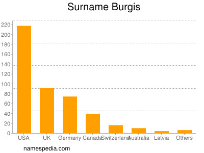 Familiennamen Burgis