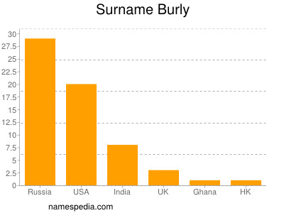 Familiennamen Burly