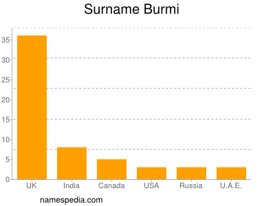 Familiennamen Burmi