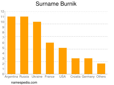 Familiennamen Burnik