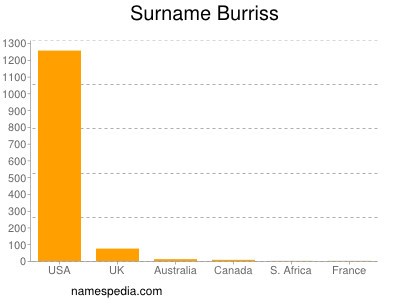 Familiennamen Burriss