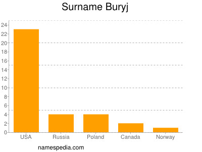 Familiennamen Buryj