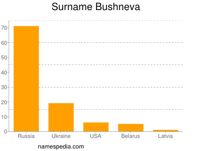 Familiennamen Bushneva