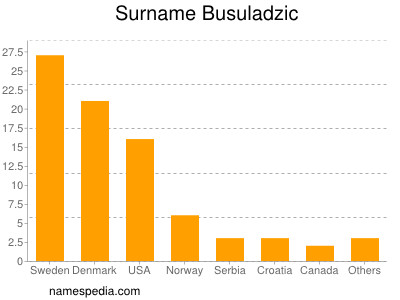 Familiennamen Busuladzic