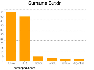 Familiennamen Butkin