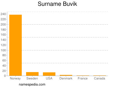 Familiennamen Buvik