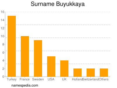 Familiennamen Buyukkaya